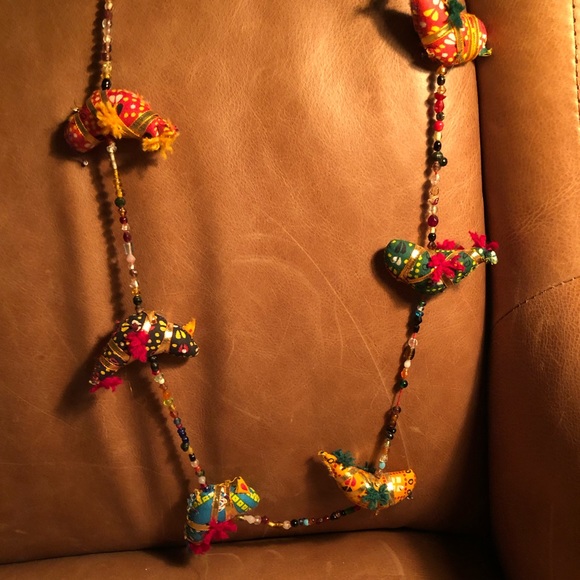 Other - Boho Indian bird door hanging w bell